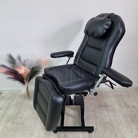 Косметологическое кресло гидравлика Люкс с разворотом на 360°